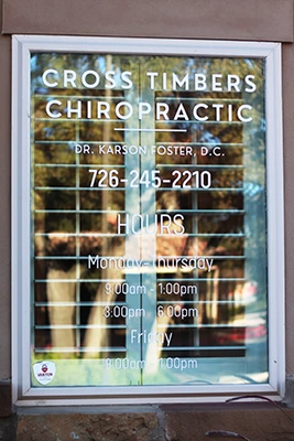Chiropractic San Antonio TX Window