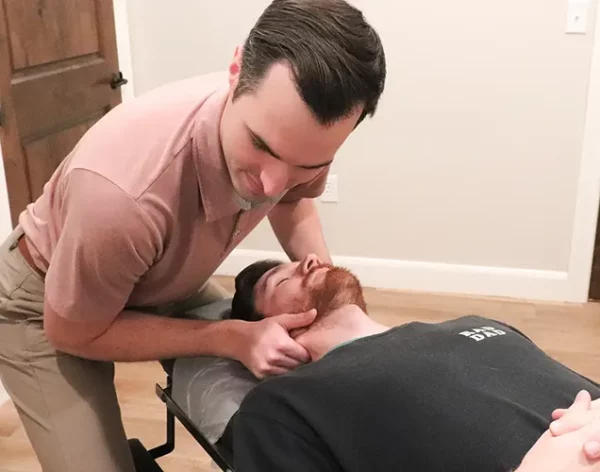 Chiropractor San Antonio TX Karson Foster Neck Adjustment